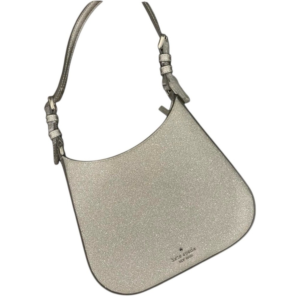 KATE SPADE SILVER SHOULDER BAG NIP - Picture 8 of 9